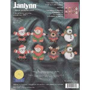  Christmas Collection Ornaments Cross Stitch Kit: Arts 