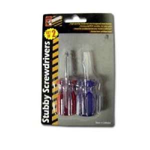  Stubby Screwdriver Set Case Pack 48: Automotive