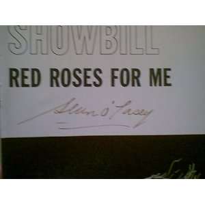  OCasey, Sean 1964 Showbill Red Roses For Me Signed 