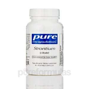  Pure Encapsulations Strontium (citrate) 90 Vegetable 