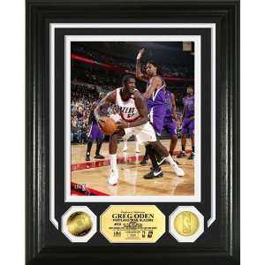  Greg Oden 24Kt Gold Coin Photo Mint: Sports & Outdoors