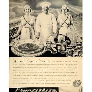   Ductillite Soup Canners Chefs   Original Print Ad: Home & Kitchen