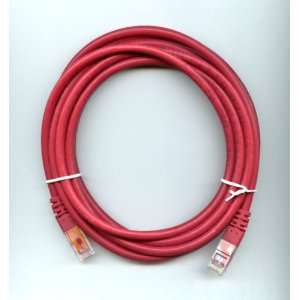  Category 6 Ethernet Cable 10ft Red