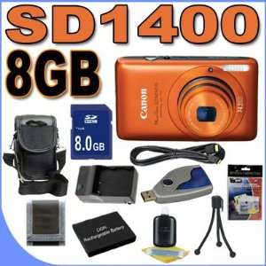  Canon PowerShot SD1400IS 14.1 MP Digital Camera w/4x Wide 