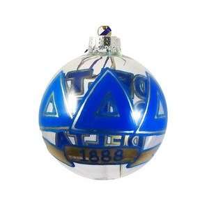   : Small Delta Delta Delta Sorority Ornament, Style 2: Home & Kitchen