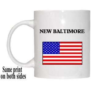    US Flag   New Baltimore, Michigan (MI) Mug: Everything Else