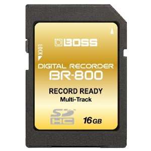  16GB Boss Roland BR 800 SDHC Memory Card Upgrade: Musical 