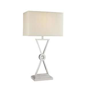   Signature Storyline 1 Light Table Lamps in Chrome: Home Improvement