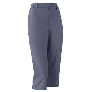   Essential Solid Twill Capris, Blue Force, Size 4: Everything Else