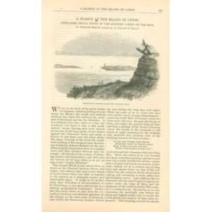  1875 Island of Lewis Stornoway Harbor Gallernish 