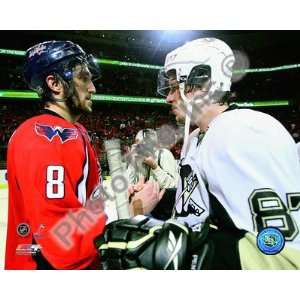  Alex Ovechkin & Sidney Crosby 2008 09 Playoffs , 10x8 