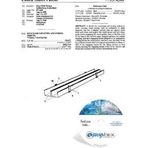   CD for DEVICE FOR CONVEYING AND STORING OBJECTS: Everything Else