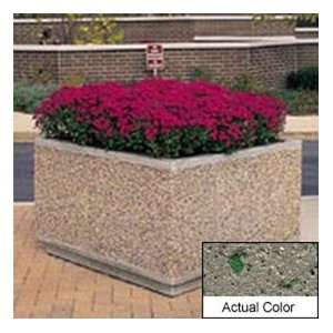   Square Planter   Weatherstone Glass C54 36x36x30: Patio, Lawn & Garden