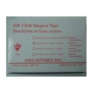  Surgical Tape Silk 1 x 10 Yards 12 Rolls per Box Health 