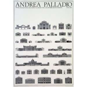 Geplante Und Unvollendete Bauten by Andrea Palladio. Best Quality Art 