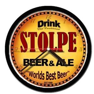  STOLPE beer and ale cerveza wall clock: Everything Else