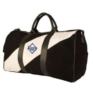  Pangea Vintage Canvas Duffles   Tampa Bay Rays: Sports 