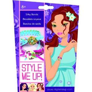  Style Me Up Silky Bands Bracelet Kit : Toys & Games