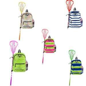   Big Draw Sports Backpack, Prep Stripe Pink Cardigan