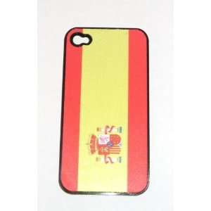    Hard case for Iphone4 / Spanish flag: Cell Phones & Accessories