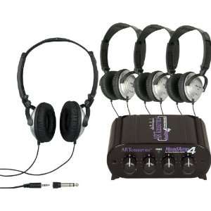   HeadAmp 4 Headphone Amp with 4 Free Headphones: Musical Instruments