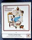 1986 norman rockwell state farm ins calender used one day