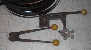Hand 3/4 Sealer For Steel Strapping Tool Tensioner Cutter Crimper 