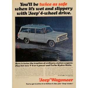   Corp Wagoneer 4 Wheel Drive Car   Original Print Ad: Home & Kitchen