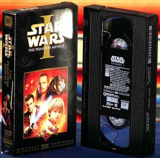 Star Wars Episode I The Phantom Menace (2000, VHS) 024543000921 