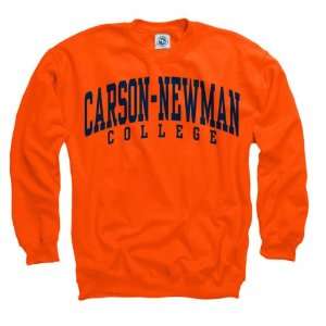  Carson Newman Eagles Orange Arch Crewneck Sweatshirt 