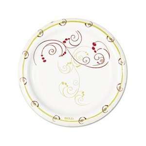   Design Poly Coated 9 Paper Plates, 1000/Carton