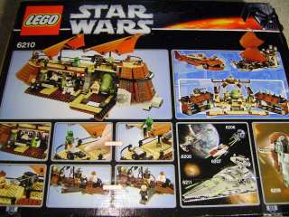 LEGO STAR WARS SET 6210 JABBAS SAIL BARGE SEALED RARE  