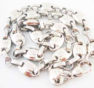 64g 9mm Stainless Steel mens chain Necklace 20 NE55A  