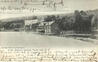 Keuka Lake NY   Gibsons Landing   1907  