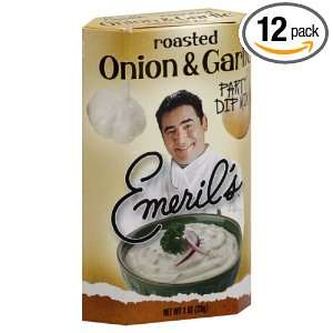 Emeril?s Roasted Onion Garlic Dip Mix, 1 ounces (Pack of12)  