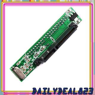 SATA 44 Pin SSD IDE HDD Drive To Male Adapter Laptop PC  