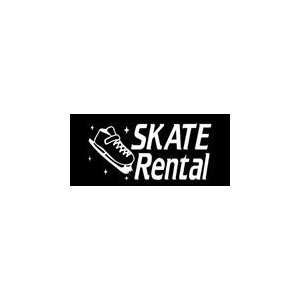  Skate Rental Simulated Neon Sign 12 x 27: Home Improvement