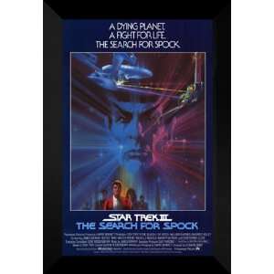 Star Trek 3 Search for Spock 27x40 FRAMED Movie Poster  