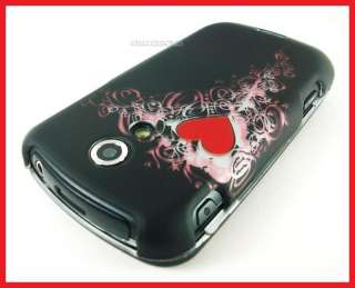 RED HEART COVER CASE SAMSUNG EPIC 4G GALAXY S SPRINT  