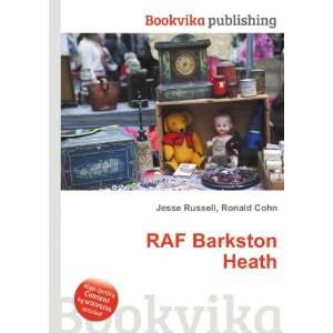 RAF Barkston Heath Ronald Cohn Jesse Russell  Books