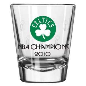  Boston Celtics 2010 NBA Champions 1.75oz. Satin Etch Shot 