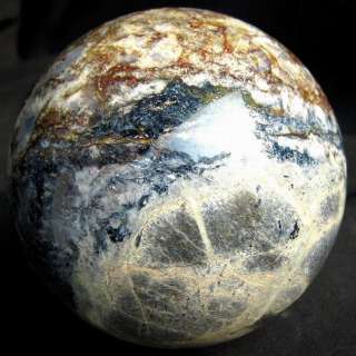 80mm Chatoyant Pietersite Crystal Sphere/Ball pts80ie1719  