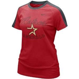  Houston Astros Womens Centerfield T Shirt By Nike: Sports 