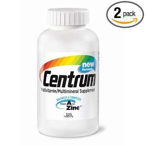  Centrum Advanced Multivitamin Supplement, 325 Tablets 