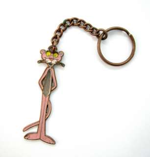 THE PINK PANTHER CARTOON CHARACTER 2002 KEY CHAIN *  