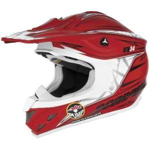  Scorpion VX 34 Spike Helmet   X Small/White: Automotive