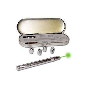    Green Laser Pointer with 4 Changeable Heads