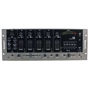  C2 Four Channel Rack Mixer With Five Band Equalizer, Split Or Blend 
