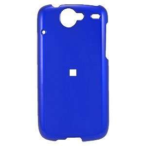   Premium Solid Blue Snap on Case for HTC Google Nexus One Electronics