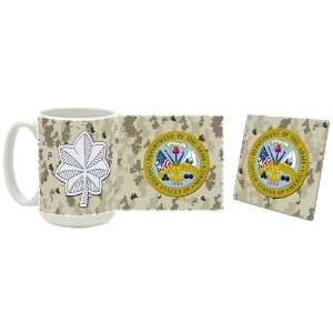 Army Rank Lieutenant Colonel Coffee Mug/Coaster Combo  
